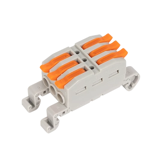 TERMINAL BLOCK FOR DIN RAIL 3 INPUT/3 OUTPUT 4.00M