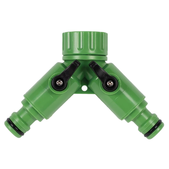 TWO WAY TAP ADAPTOR WITH SWIVEL 3/4