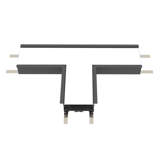 T-CONNECTOR FOR ELMARK PROFILE RECESSED 3000K FEKETE