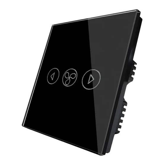 WI-FI SMART TOUCH EU FAN SWITCH BLACK
