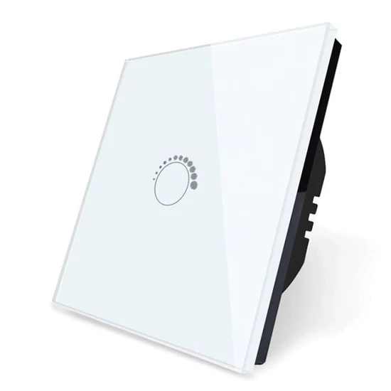 TOUCH RF433 EU 1 UTAS 1 SZABÁLYOZHATÓ ÜVEG KAPCSOLÓ, FEHÉR