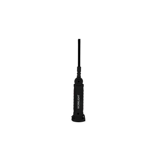LED zseblámpa 3W COB + 1W LED újratölthető akkumulátor