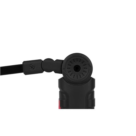 LED zseblámpa 3W COB + 1W LED újratölthető akkumulátor