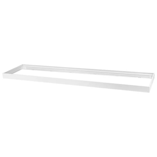Felületre szerelhető keret led panelhez 300x1200 fehér 43mm