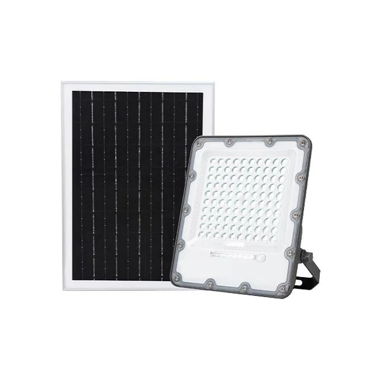 LED SMD napelemes reflektor Korsa 100W távirányítóval 4500K	