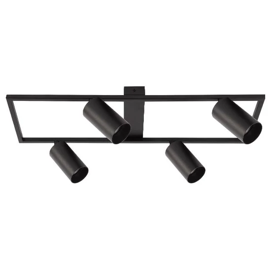 LED csillár Bumo GU10 x4 fekete	