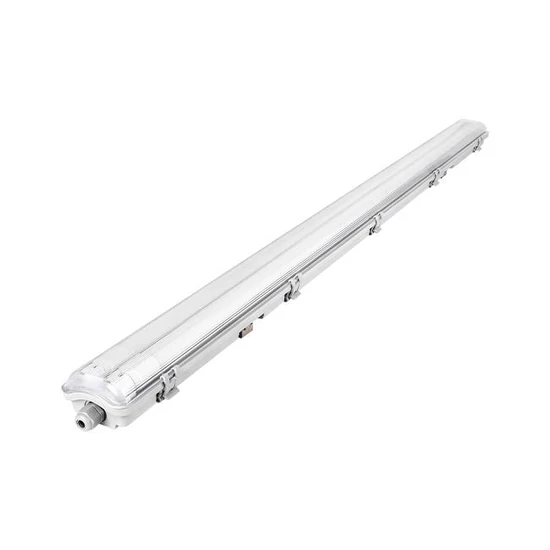 LED vízmentes lámpatest 120cm 2x18W  fénycsővel 4000K IP65 