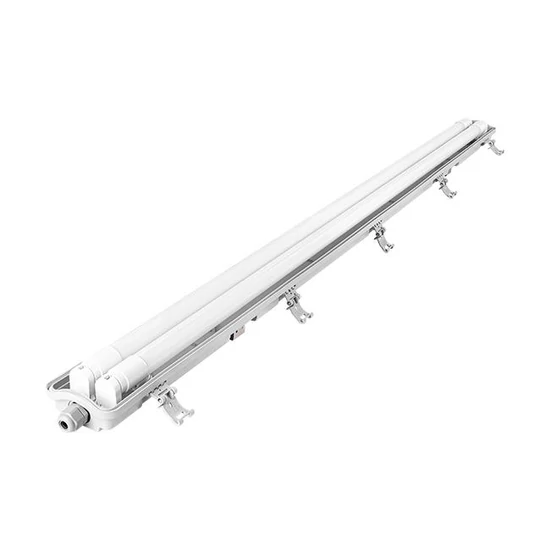 LED vízmentes lámpatest 120cm 2x18W  fénycsővel 4000K IP65 
