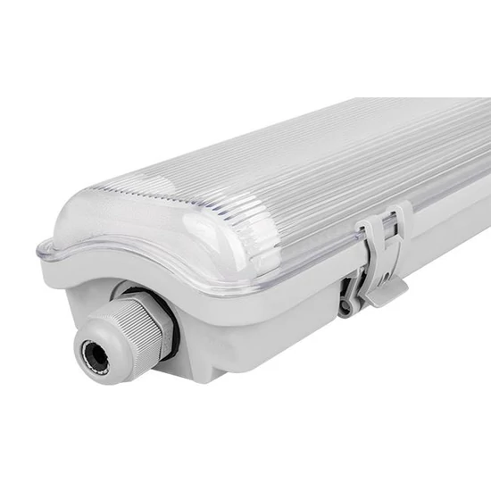 LED vízmentes lámpatest 120cm 2x18W  fénycsővel 4000K IP65 