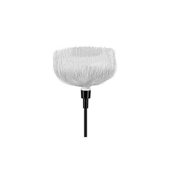LED napelemes lámpa, leszúrható, virágok, 6 db LED, 84 cm	