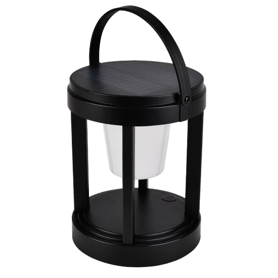 SOLAR LAWN LAMP 3W IP44, BLACK