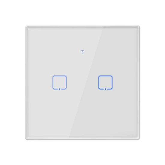 TX2-195016 WI-FI SMART SWITCH WHITE, DOUBLE EU TYPE