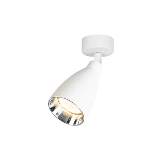 Helis Fali lámpa GU10x1 LED mozgatható fehér + króm