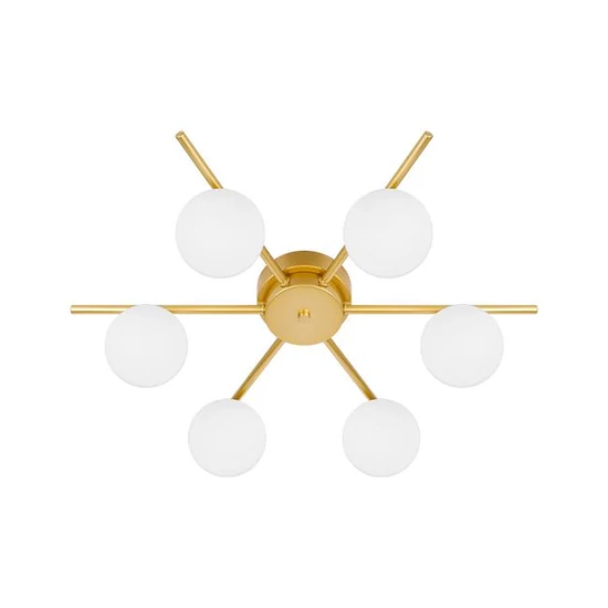 LED csillár G9 Bali-10 58cm x6 arany	