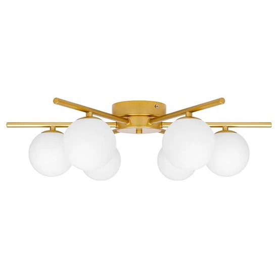 LED csillár G9 Bali-10 58cm x6 arany	