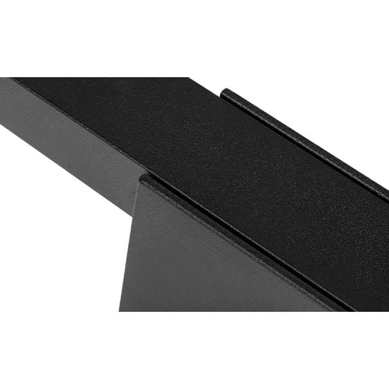 Homlokzati lámpatest Linera LED 9W 60cm fekete	