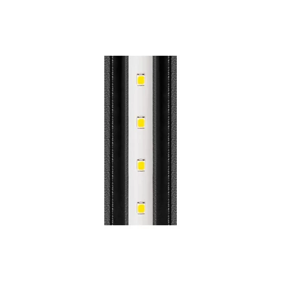 Homlokzati lámpatest Linera LED 9W 60cm fekete	