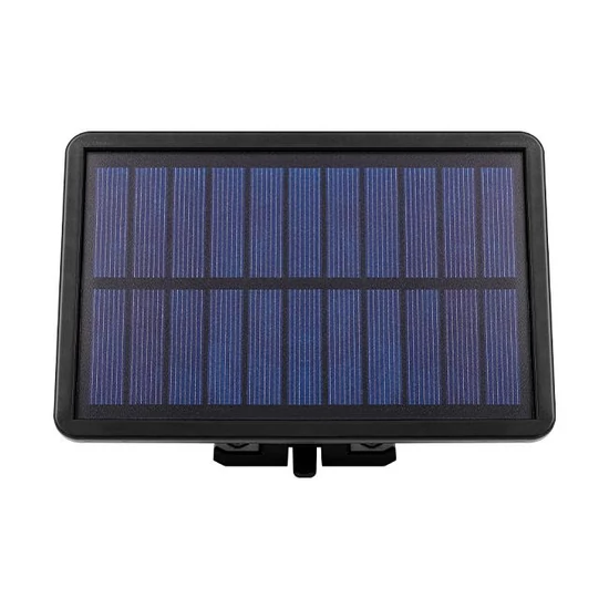 Napelemes LED reflektor 172xSMD PIR távirányítóval	
