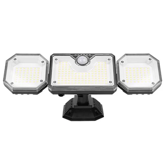 Napelemes LED reflektor 226xSMD PIR távirányítóval