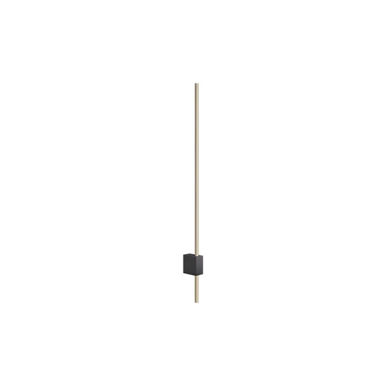 Como 9w 90cm led fali lámpa fekete + arany