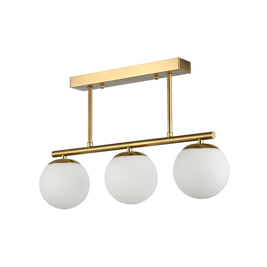 Led csillár e27x3  bali-12 arany