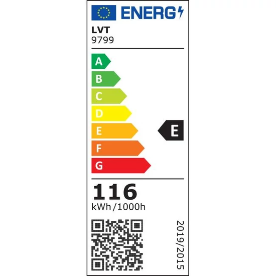 Hodo LED csillár 40/60/80cm 116W fekete