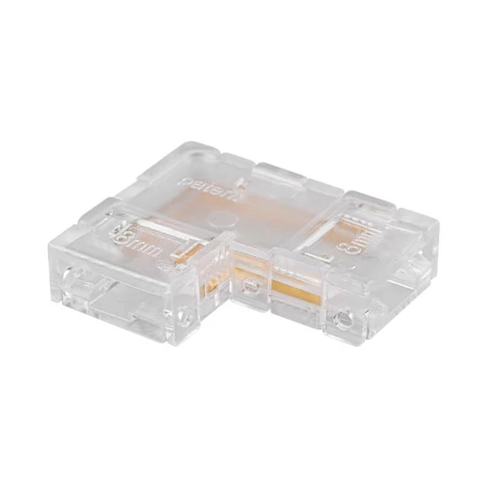 COB LED szalag csatlakozó, sarok 8mm