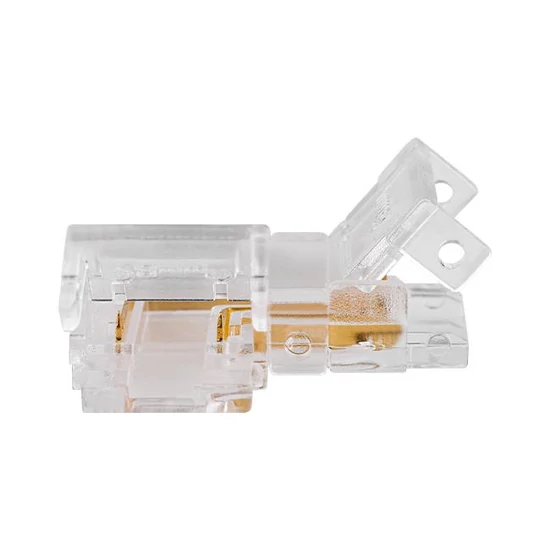 COB LED szalag csatlakozó, sarok 8mm	