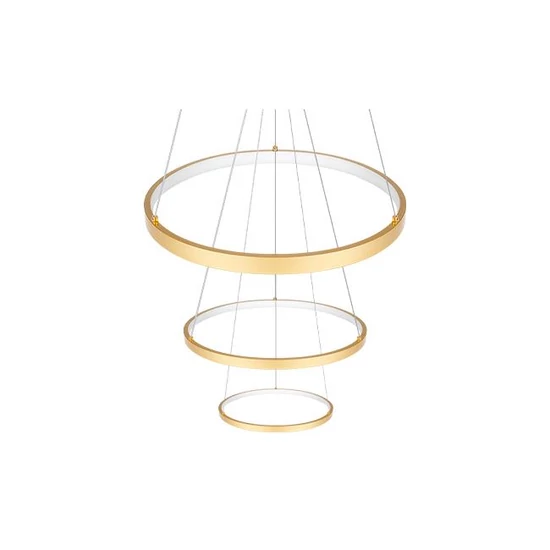 Coma LED csillár 20/40/60cm 77W arany