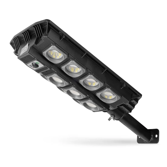 Entac LED szolár utcai lámpa 55W távirányítóval