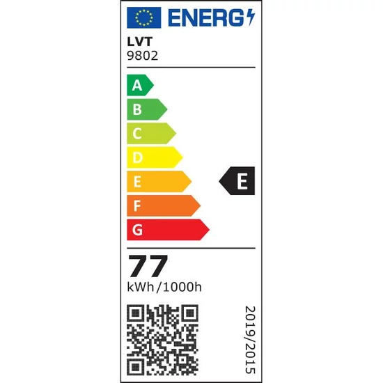Hodo LED csillár 20/40/60cm 77W fekete