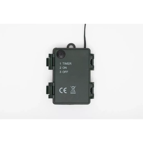 Home KMF60BLED elemes műfenyő tobozokkal, LED-ekkel, 60cm magas, 30db melegfehér LED, 8 program, 2D tűlevelek, elemes tápellátás, beltéri kivitel KMF60BLED