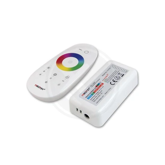 Rgbw rf led vezérlő 12/24v + fut027 távirányító