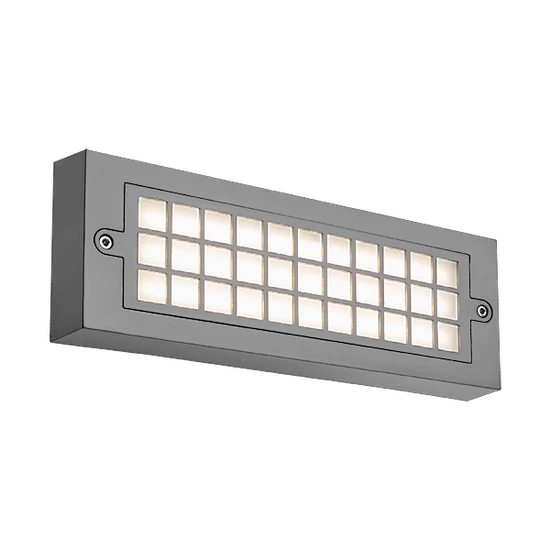 GRF300 LED FACADE FIXTURE 6W 4000K IP65 GREY