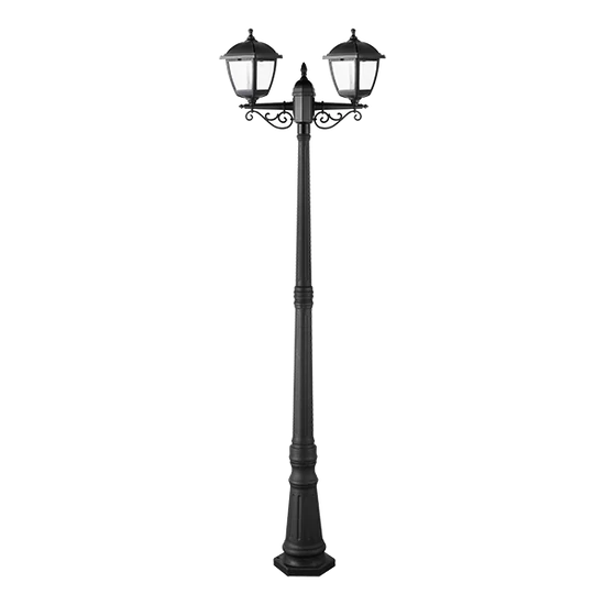 PAUL LANTERN STAND 2XE27 BLACK H2174 IP44