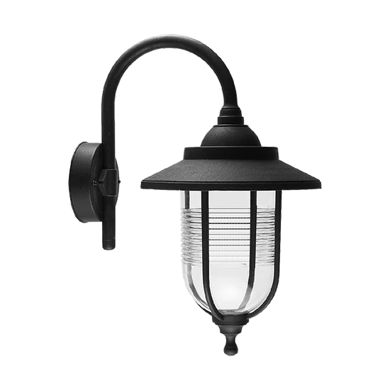 JEREMY LANTERN DOWN 1XE27 BLACK IP44