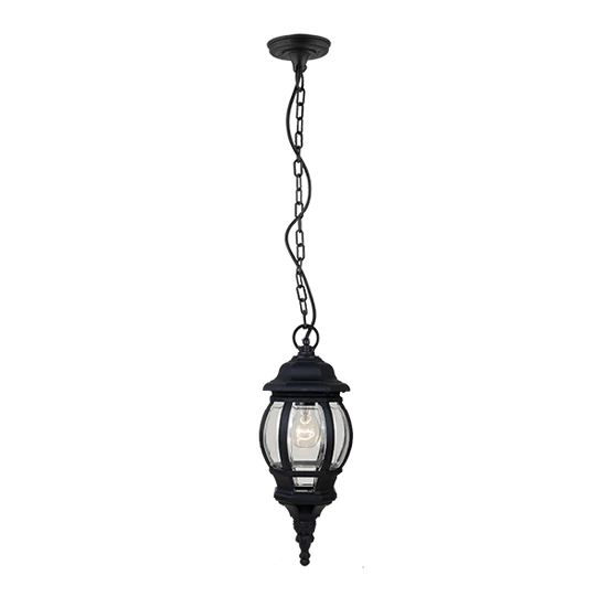 JAMES LANTERN HANGING 1XE27 BLACK IP44