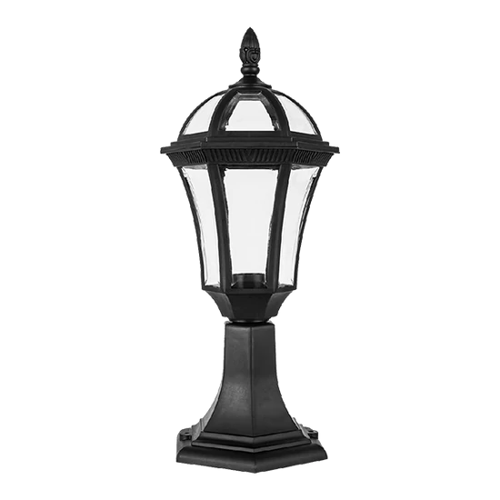 STEVEN LANTERN STAND 1XE27 BLACK H529 IP44