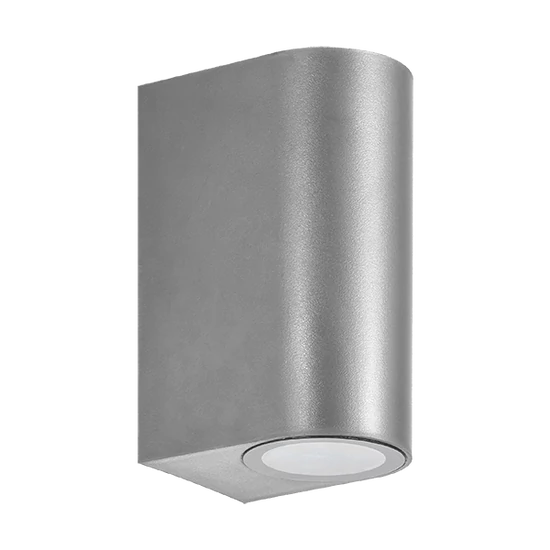 GRF327 FACADE FIXTURE 2XGU10 IP54 GREY