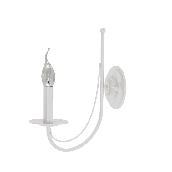 ANGELA WALL LAMP 1XE14 WHITE