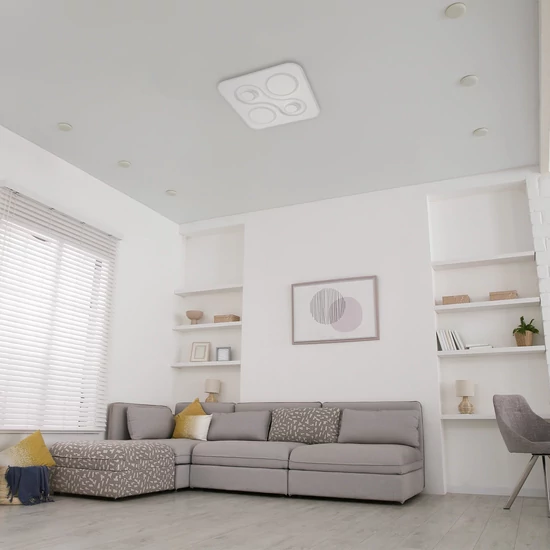 Avide Design Mennyezeti Lámpa Philip 85W(42,5+42,5) RF Távirányítóval