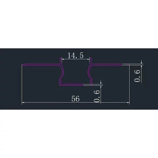 LED profil GK 12mm-2 2m eloxált tejfű