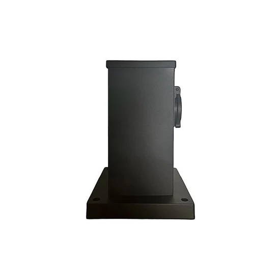 Ontario kerti oszlop 230V 20cm 1 aljzat fekete