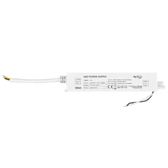 Állandó áramú LED tápegység 72-160V 50W 325mA