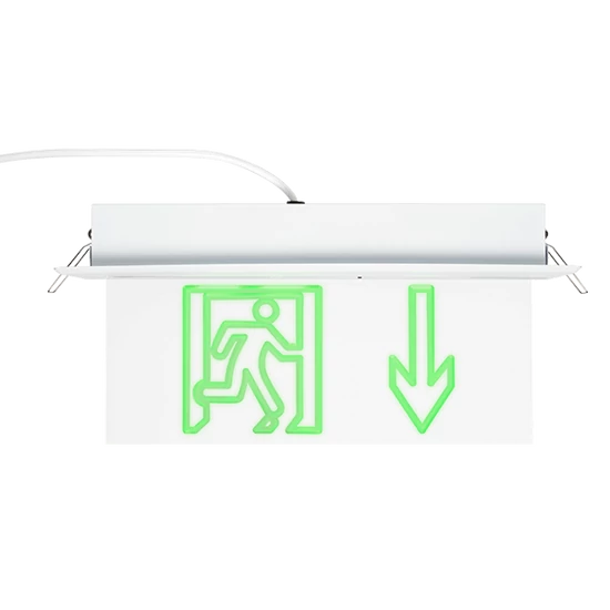 AL3116-EMERGENCY LIGHT PLASTICBOARD DOWN ARROW