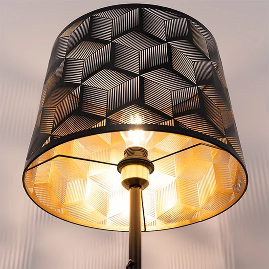 MARSEL FLOOR LAMP 1xE27 BLACK