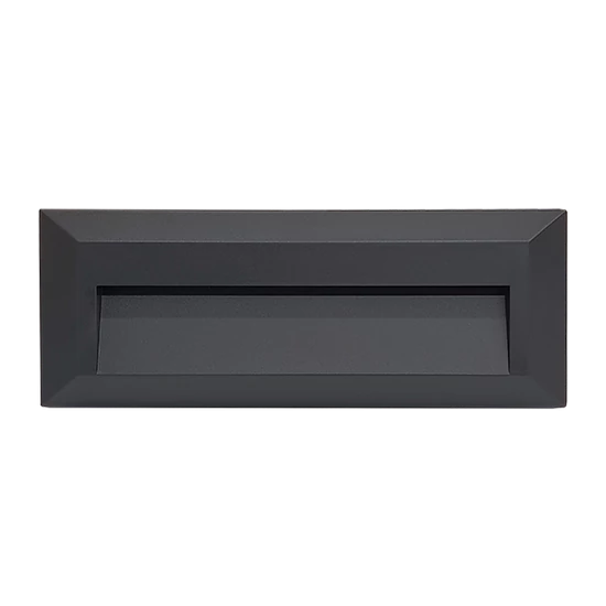 GRF02 LED KÜLTÉRI HOMLOKZATI LÁMPA 1.8W 4000K IP65 SÖTÉT SZÜRKE