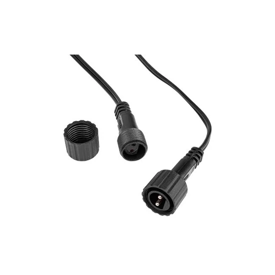 LED fényfüzér 24V 10m 15x E12 2700K távirányítóval
