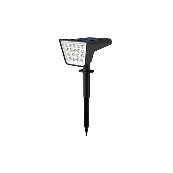 LED napelemes lámpa, beépíthető, RGBW reflektor