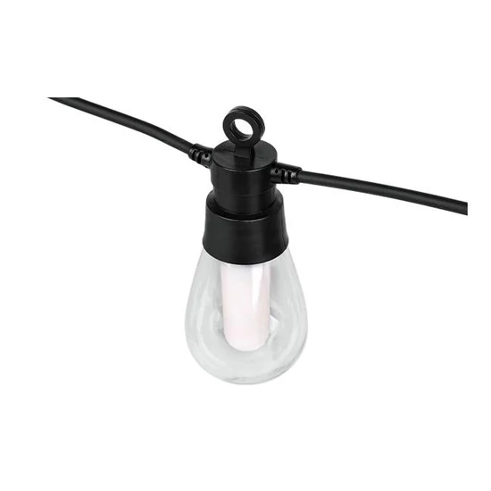 LED fényfüzér 24V 6,5m 10x LED 2700K könnycsepp alakú